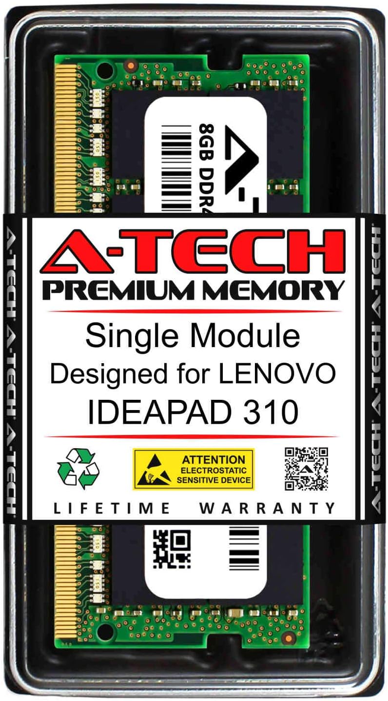 8GB DDR4 RAM Upgrade for Lenovo IDEAPAD 310 - A-Tech Memory