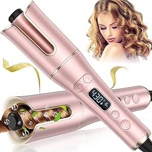 Auto Hair Curler with 4 Temperatures & 3 Timers for Styling