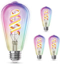 Feit Electric ST21 Smart Spiral LED Filament Edison Bulb - Color