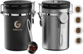 Coffee Gator Coffee Canister 2pack 22oz Airtight Canisters - Keeps