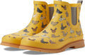 Women's Waterproof Chelsea Ankle Rain Boot with Elastic Gore - Stylish