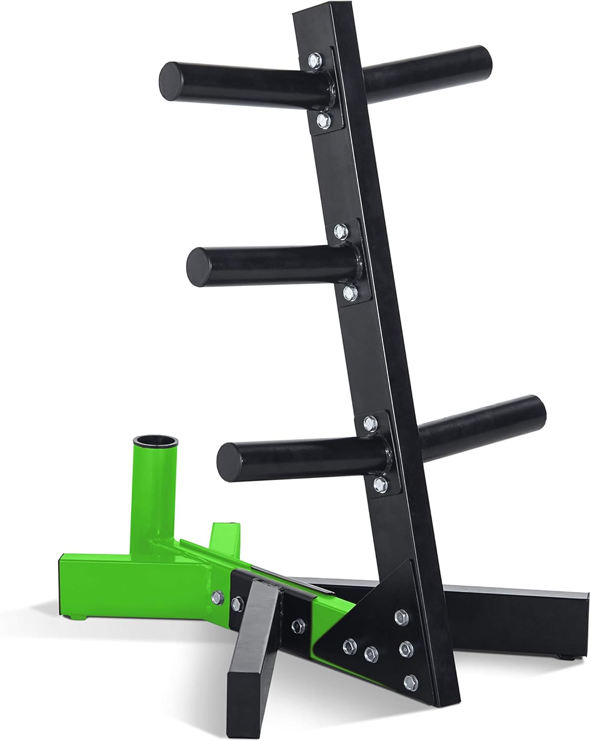 CAP Barbell Olympic Plate Tree Storage Rack for Home Gym