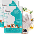 Dog Glove Wipes for Paws and Butt - Gentle Cleaning & Deodorizing