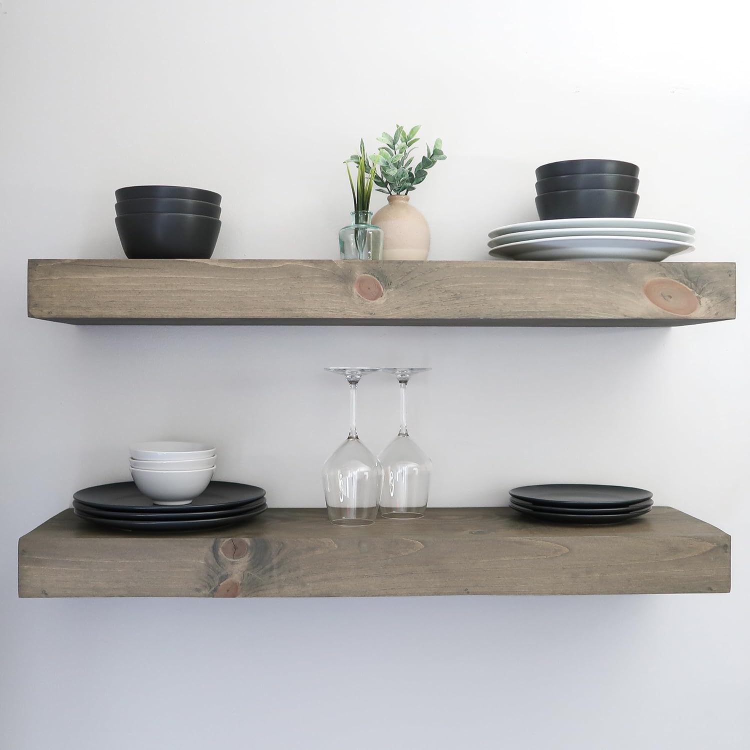 Modern Floating Shelves for Kitchen and Living Room Decor