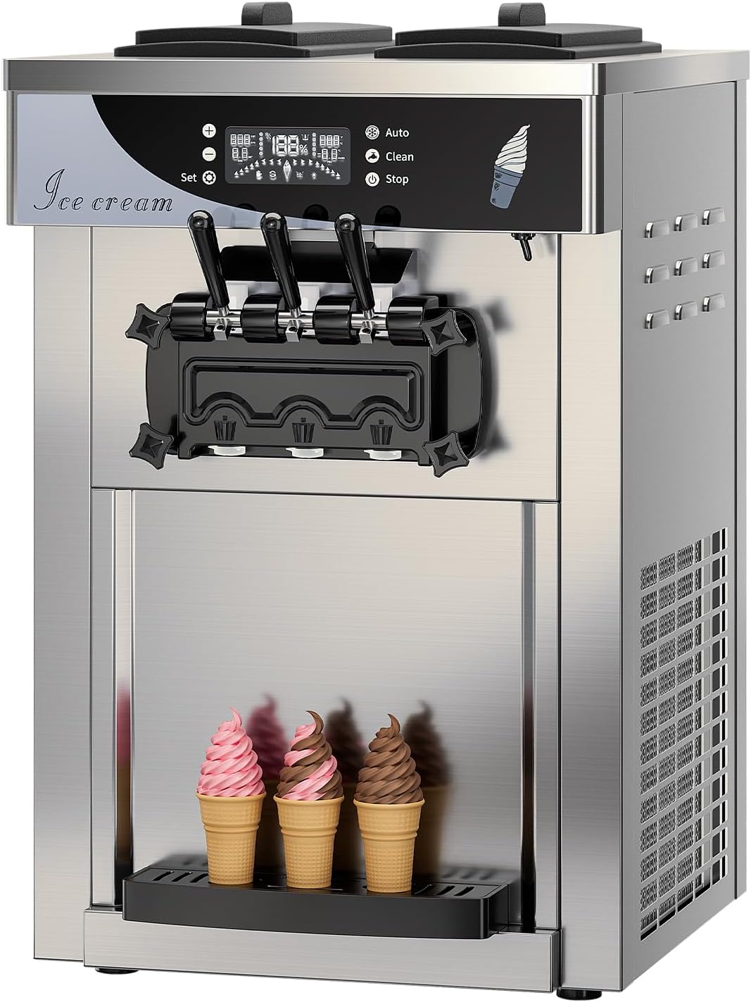 High Yield Soft Serve Ice Cream Machine for Restaurants - EKway