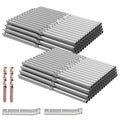 BLIKA 120 Pack T316 Stainless Steel Swage Lag Screws for Cable Rail