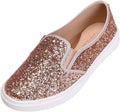 FEVERSOLE Women's Fashion Slip-On Sneaker Casual Flat Loafers aware