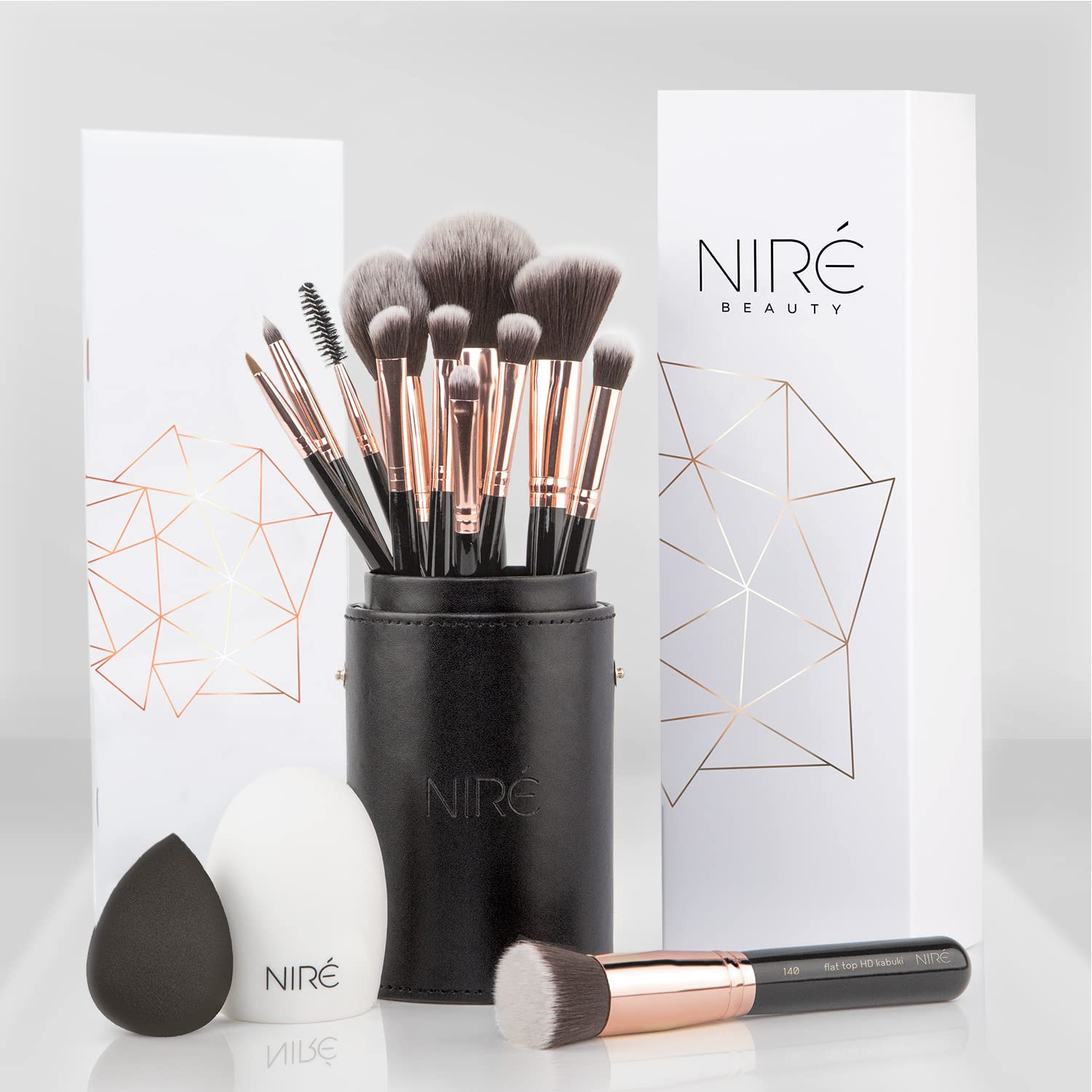 Nire Beauty 15piece Professional Makeup Brush Set for All