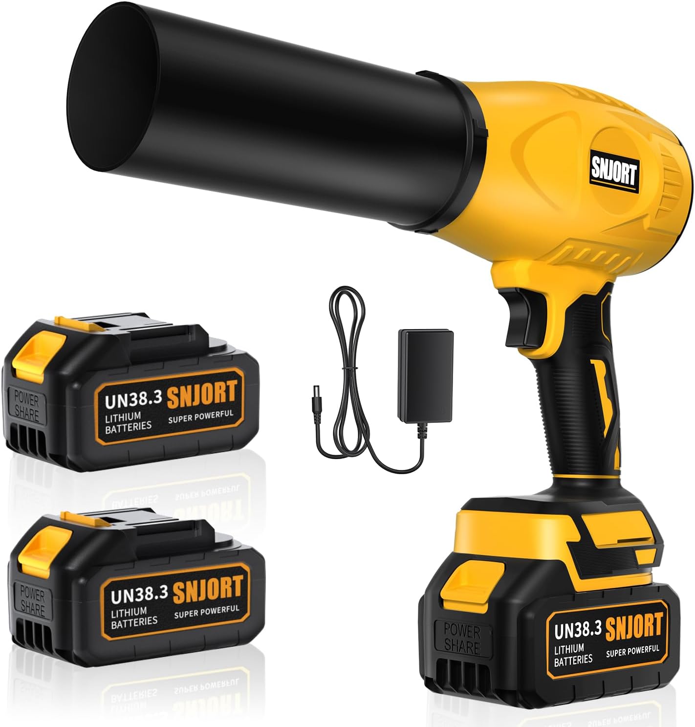 Cordless Leaf Blower with Battery, 800,000 RPM for Easy Cleaning