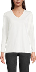 Lands' End Women's Relaxed American-Grown Supima Cotton (Style 4GBK)