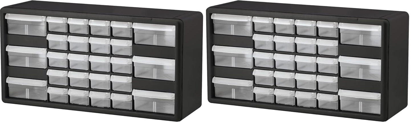 26-Drawer Plastic Storage Cabinet for Garage and Home Organization