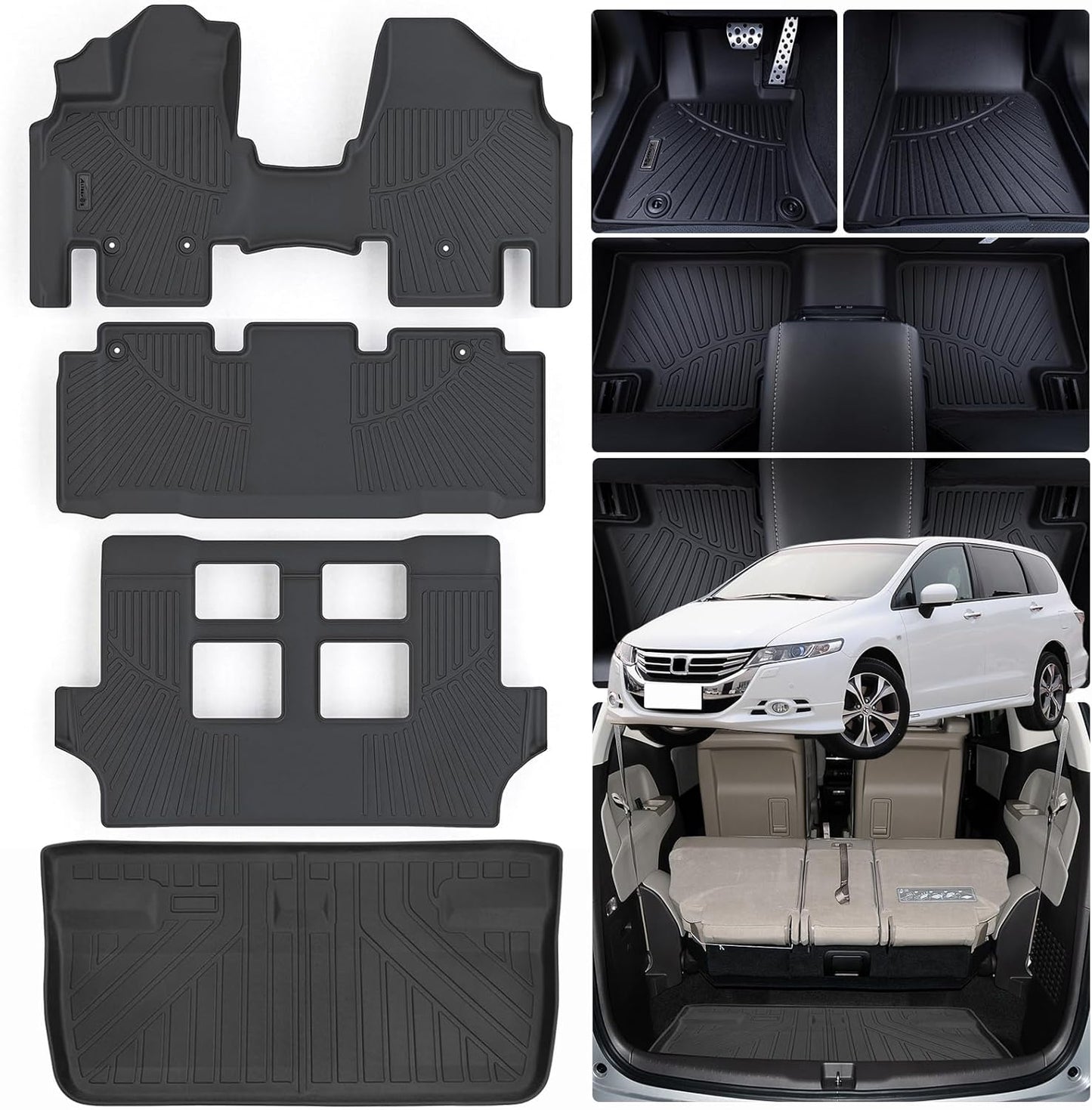 Custom Fit Floor Mats & Cargo Liners for Honda Odyssey 2011-2017