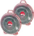 24 in Wreath Storage Container 2-Pack - Portable, Heavy Duty