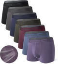 DAVID ARCHY Men's Modal Dual Pouch Trunks - Soft, Breathable Comfort