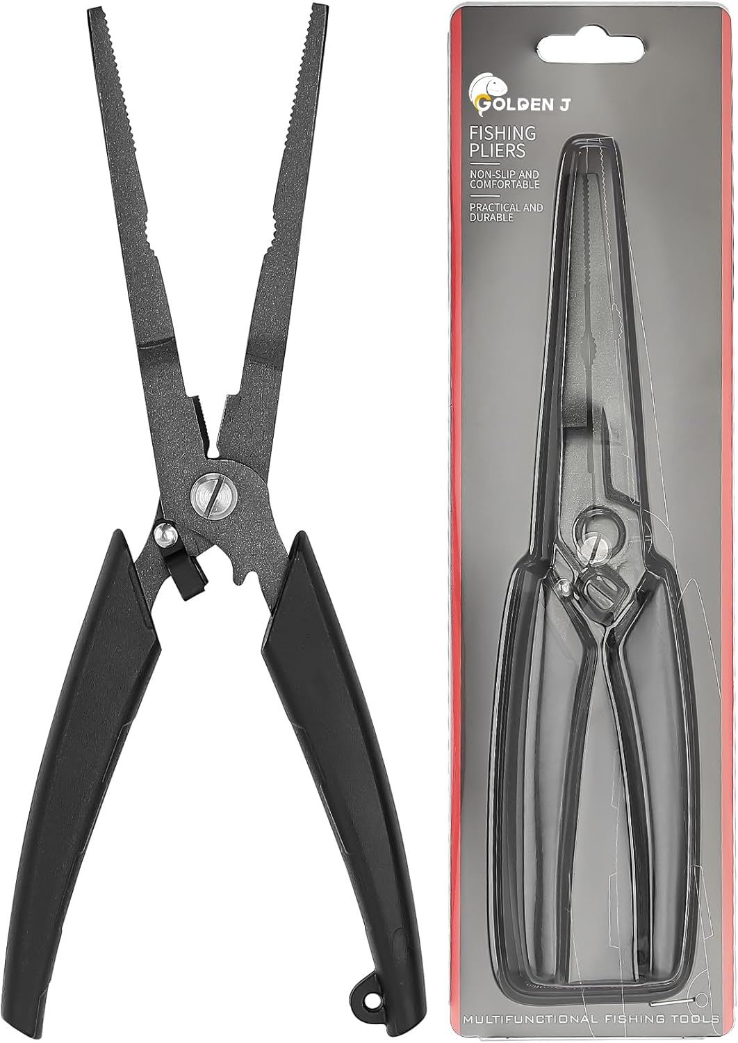 Golden J Teflon Fishing Pliers: Ultimate Angler's Tool