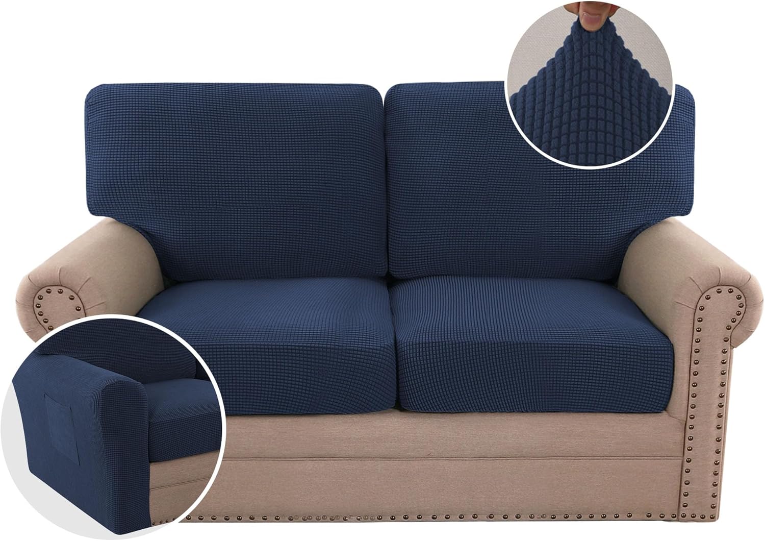 H.VERSAILTEX Multi-Pieces Sofa Covers for Stylish Protection
