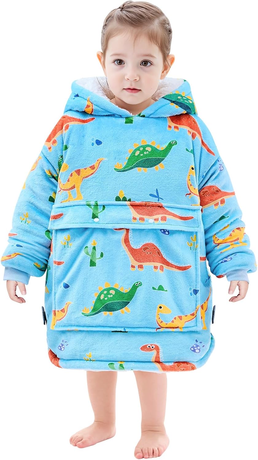 Yescool Wearable Blanket Hoodie for Kids - Perfect Gift Idea