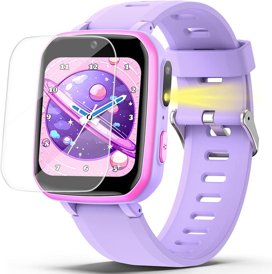Interactive Kids Smartwatch - 26 Games, Dual Camera, Music, Pedometer