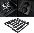 Toyota Tundra Insert Mats Kit for Bucket Seats - Custom Gray Trim