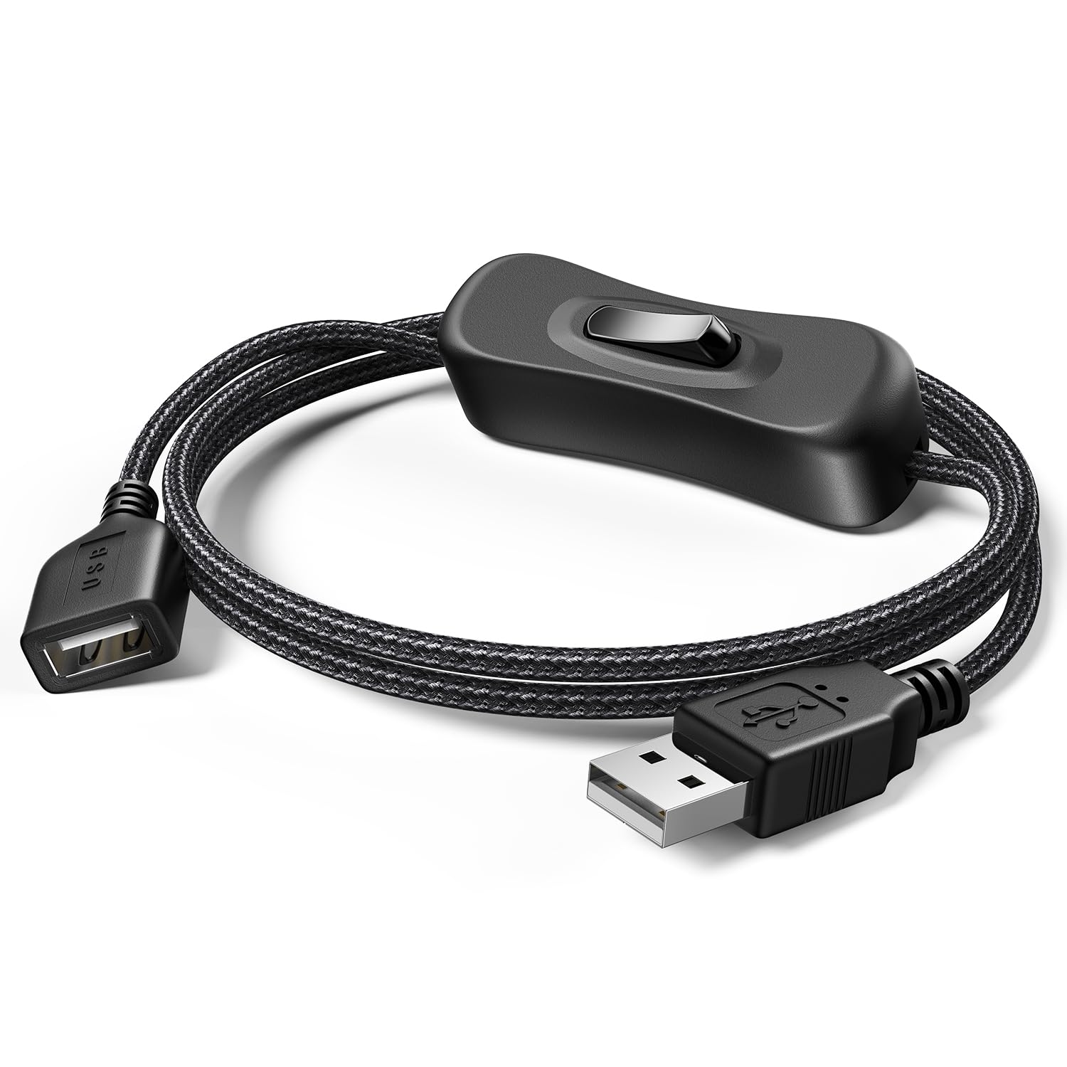 Switch On Off USB Extension - Enhanced Power Data Cable