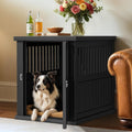 Plastic Dog Crate Furniture-Style Side Table - Waterproof Indoor