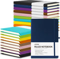 College Ruled Journals 20 Pack A5 Hardcover Notebooks - Bulk Value