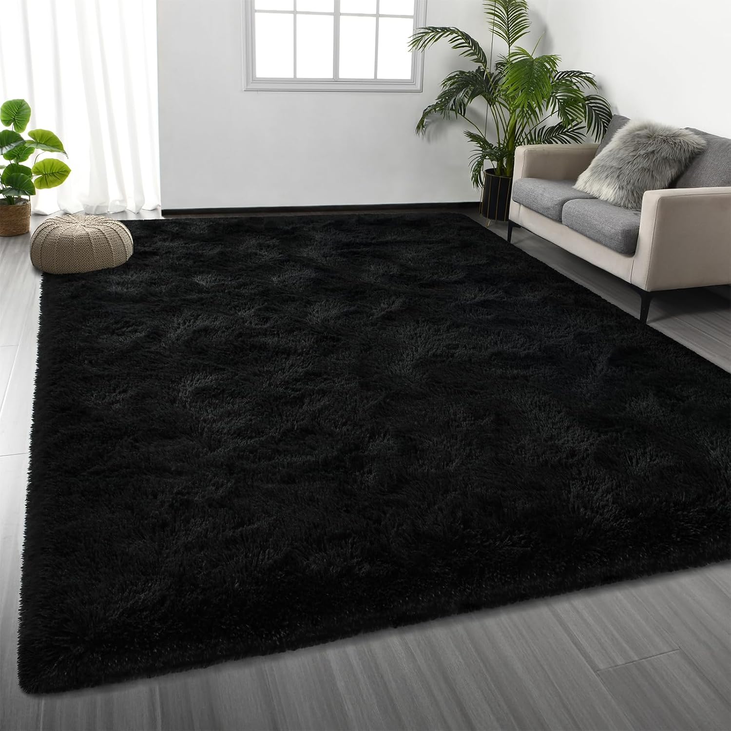 Large Shag Area Rugs 10 x 14 for Living Room and Bedroom