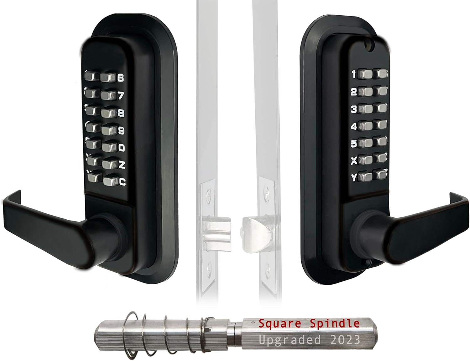 JOUNJIP Double-Sided Keyless Entry Door Lock for Security