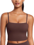 Butterluxe Cami Longline Sports Bra - Soft, Adjustable Support