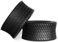 Set of 2 22x11-10 Turf Lawn Mower Tractor Tires - Smooth Durable Ride