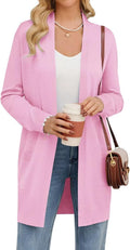 Grace Karin Women's Cozy Long Cardigan Sweater with Convenient Pockets