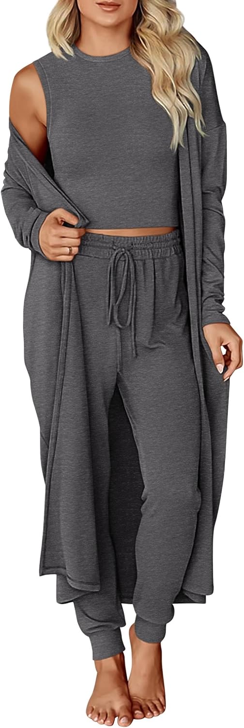 KIRUNDO 3 Piece Lounge Sets for Women Travel and Vacation Style