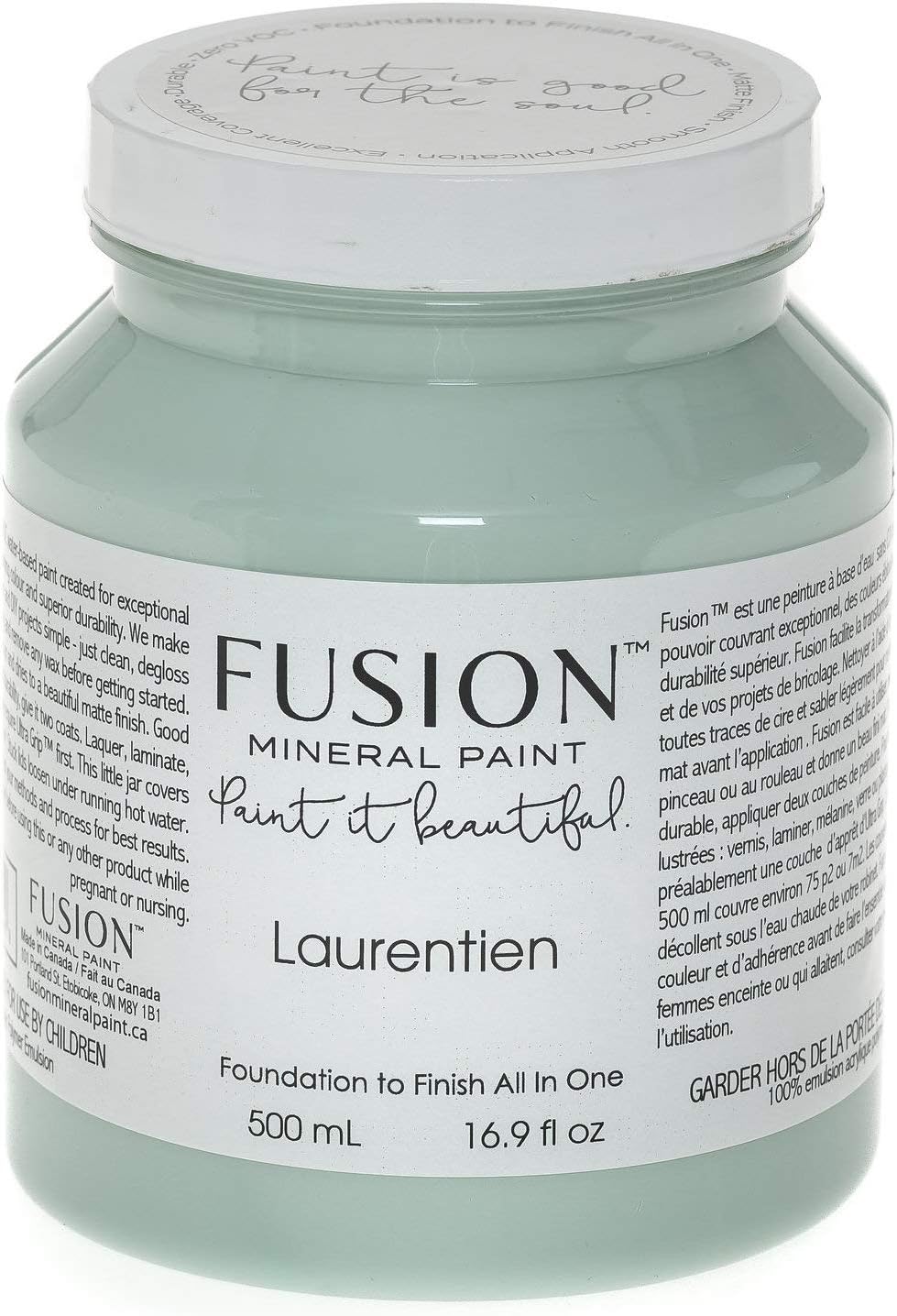 Fusion Mineral Paint 500 ml Laurentien - All In One Solution