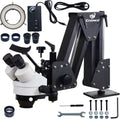 Jewelry Microscope 7X-45X Stereo Zoom - Precision Workstation Optics