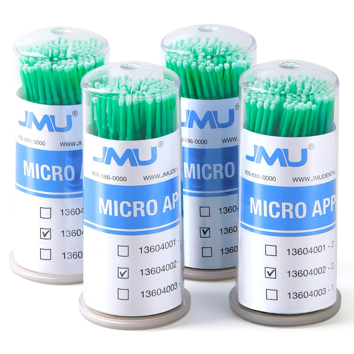 JMU 2000pcs Dental Micro Applicators Brushes for Precision Use