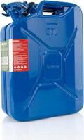 Wavian Authentic NATO Jerry Can and Spout System - 20 Litre Blue