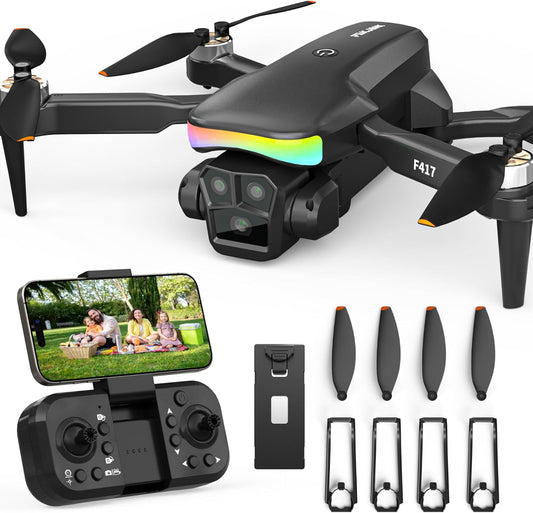 Capture Every Angle: F417 Drone with 1080P Camera
