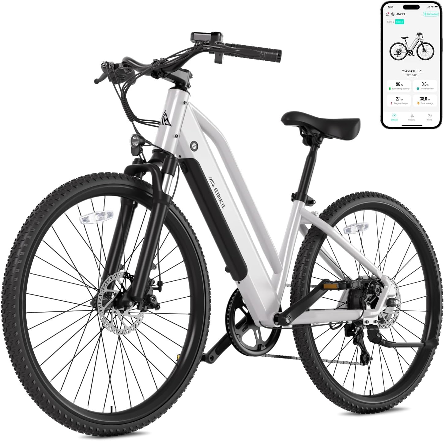 TST Electric Bike for Adults with 1000W Motor and Removable Battery