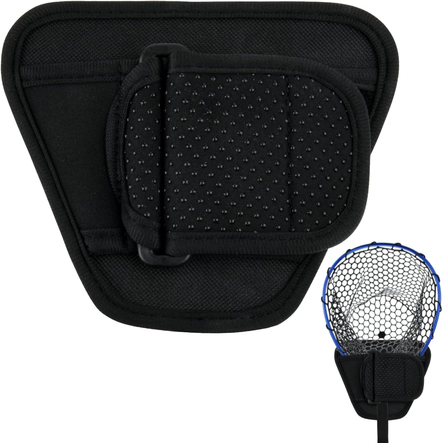 Adjustable Belt-Mounted Fishing Hand Net Holster