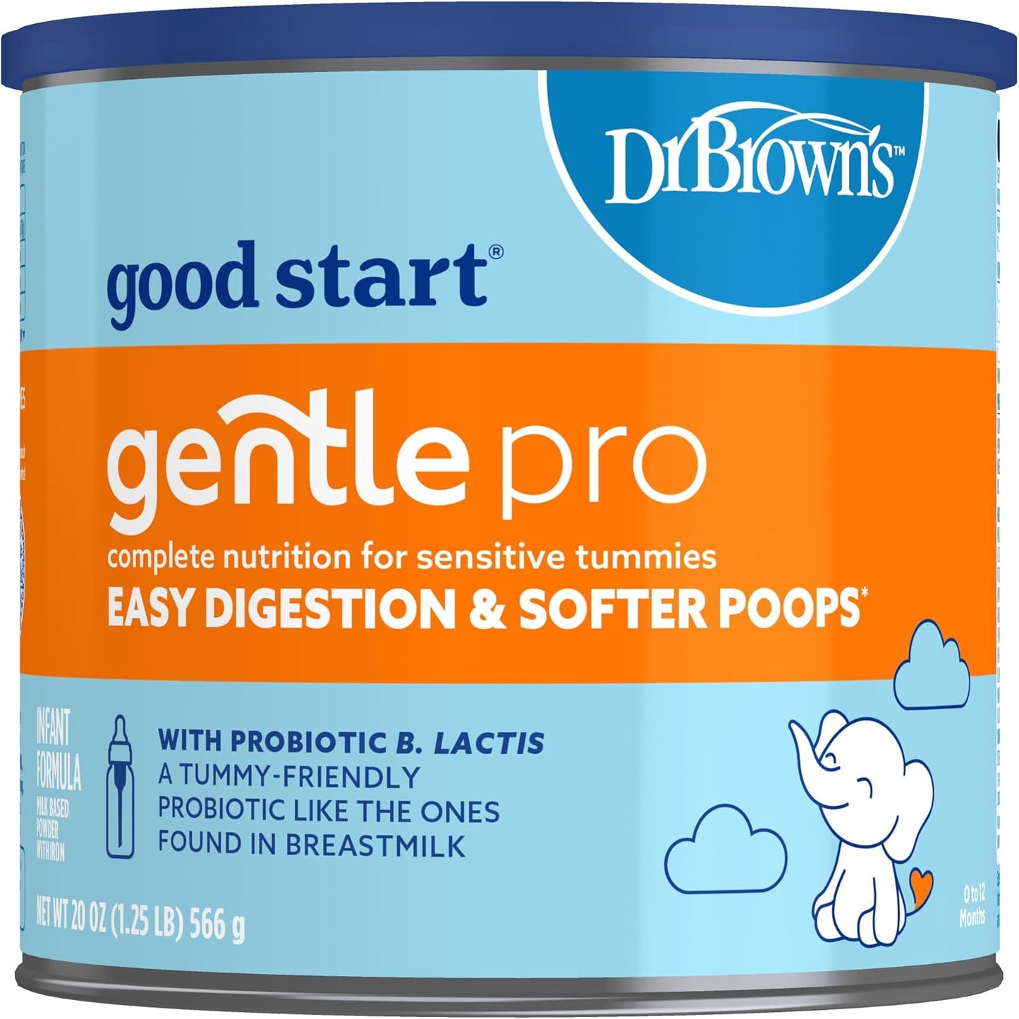 Good Start Dr. Brown's Gentle Pro Baby Formula for Sensitive Tummies
