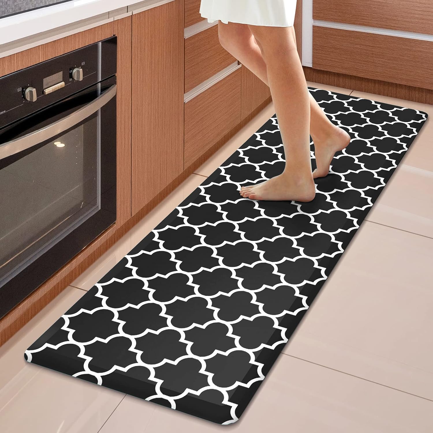 Cushioned Anti-Fatigue Kitchen Mat for Comfort and Safety