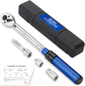 3/8-Inch Drive Click Torque Wrench 7.4-44.3 ft.lb Dual-Range