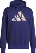 adidas Men's Big Logo Graphic Hoodie - Bold, Comfortable Fit