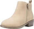Jeossy Women's Ankle Boots with Thick Heel for Comfort and Style