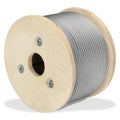 Thickened 1/4 Stainless Steel Cable 300ft - Heavy Duty Zip Line Cable
