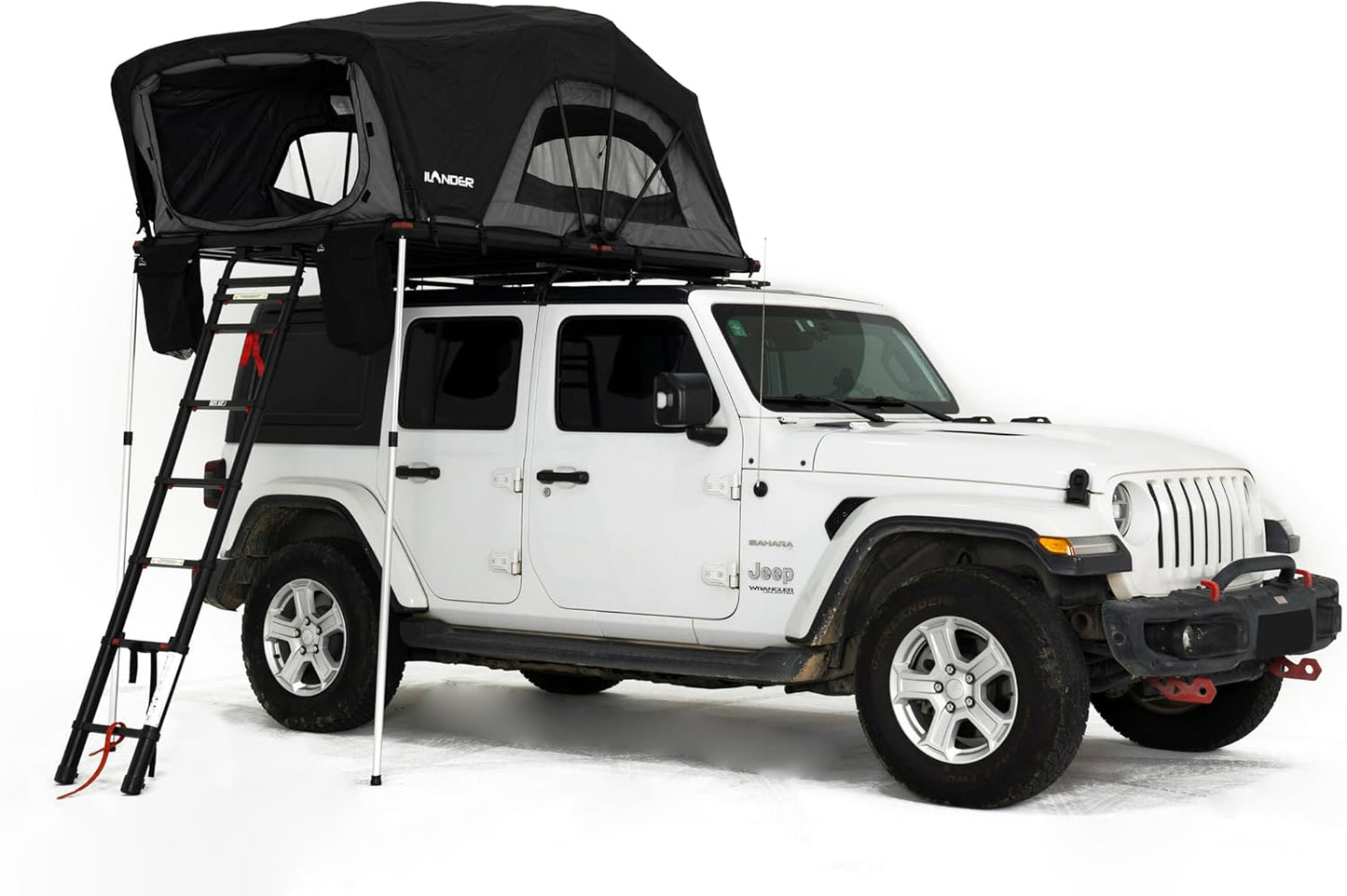 ILANDER Hard Shell Rooftop Tent: Lightweight, Waterproof, 2-3 Person