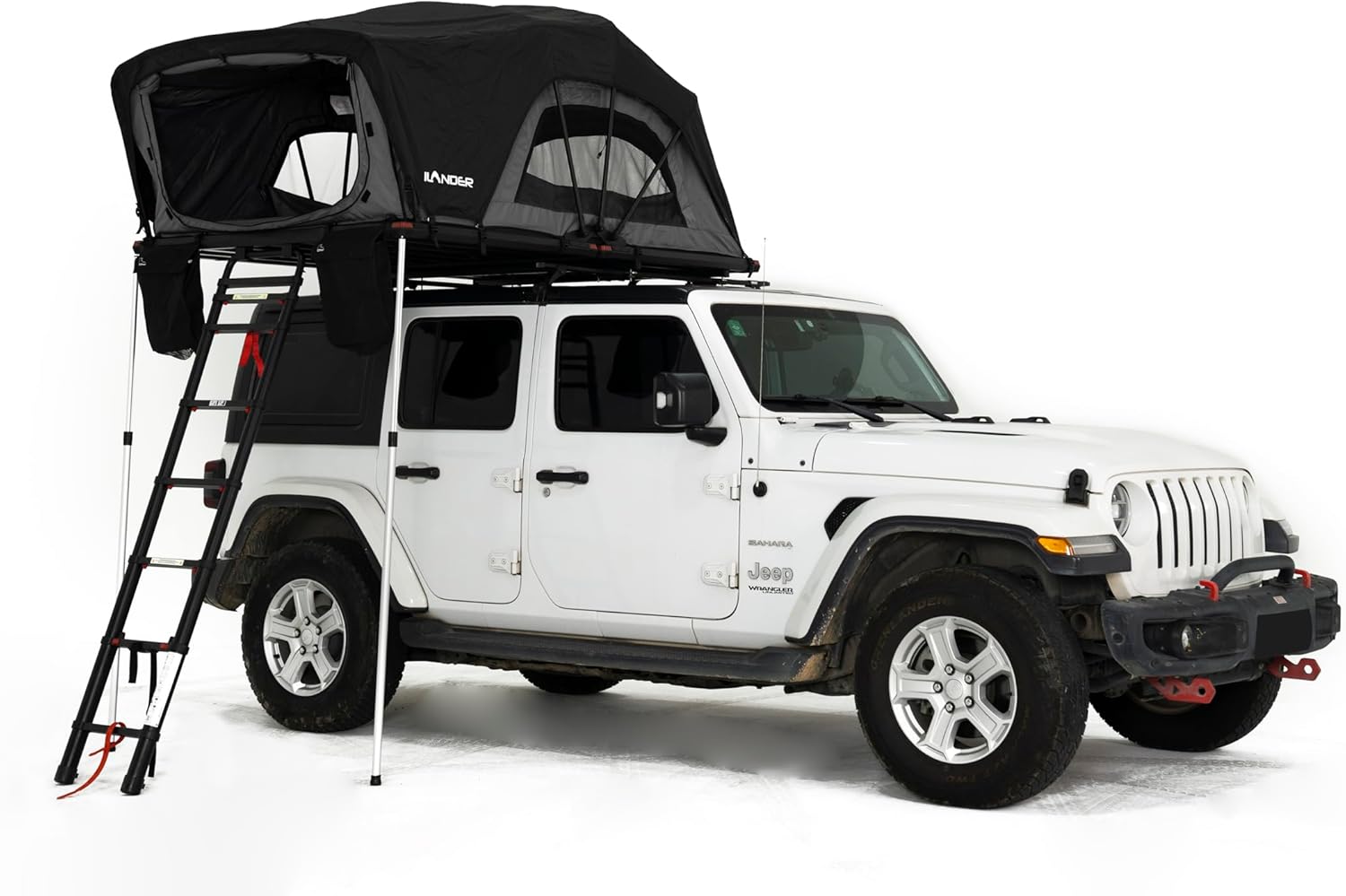 ILANDER Hard Shell Rooftop Tent: Lightweight, Waterproof, 2-3 Person