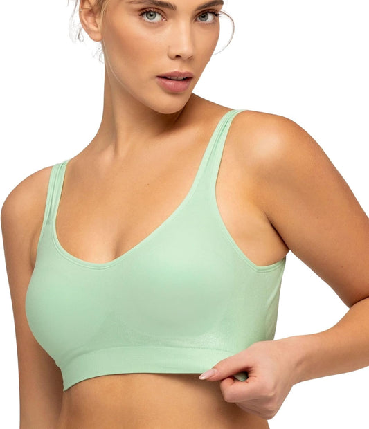 Underoutfit Wireless Compression Everyday Bras for Women Sizes
