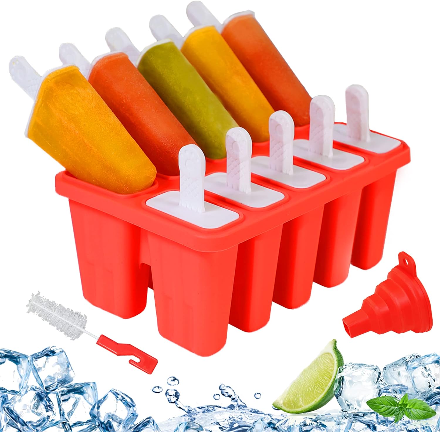 Choicy Silicone Popsicle Molds - Fun, BPA-Free DIY Treats