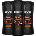 AXE Men's Body Wash Dark Temptation 3-Pack - 12H Fresh Chocolate